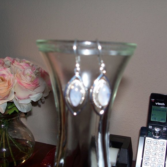 Moonstone Earrings - Picture 5 of 7